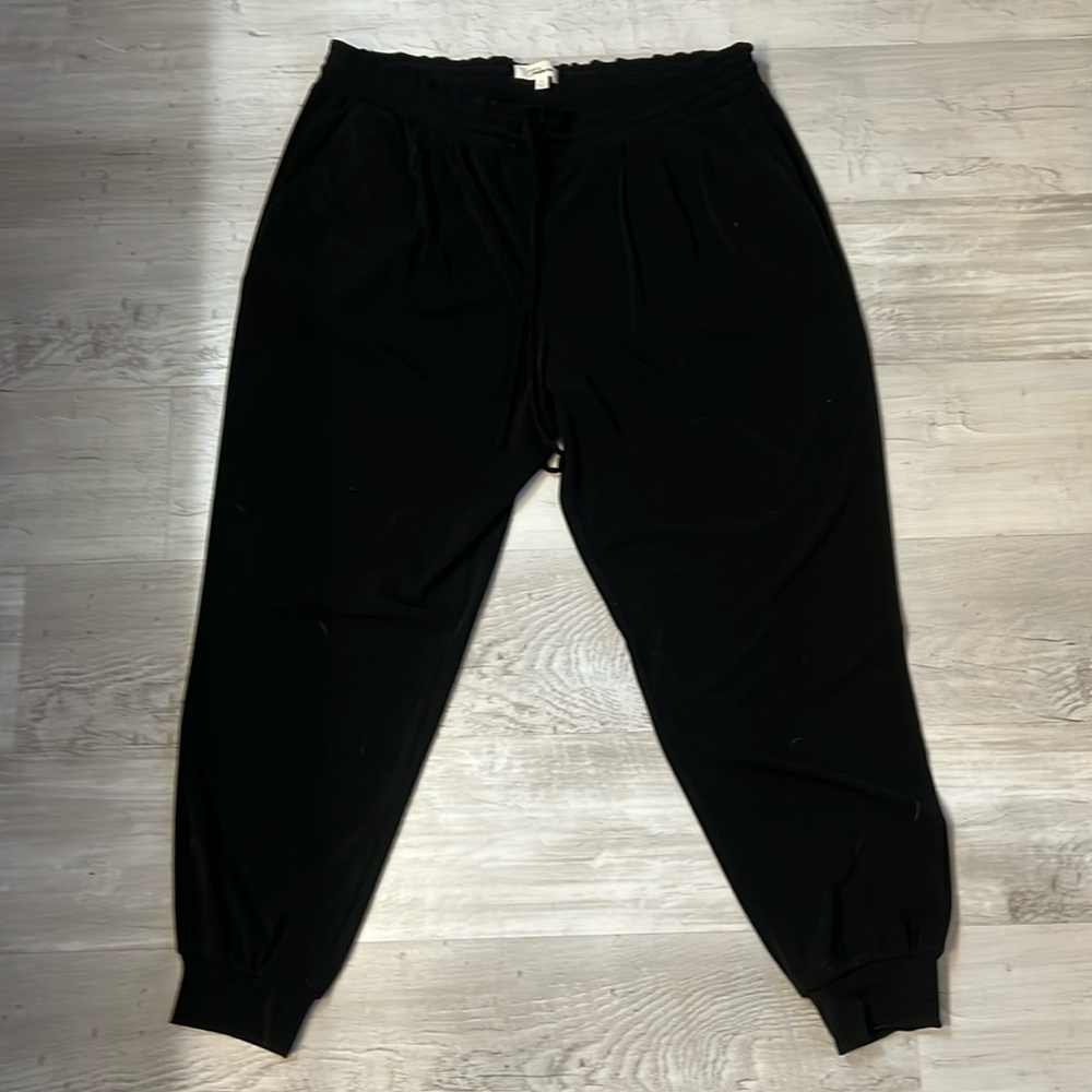 Takara black dressy pants, cargo style